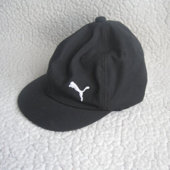 Puma Black Fitted Small Brim Hat - Picture 1 of 2